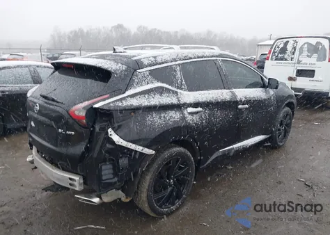 2019 Nissan Murano Sl from USA, damaged, VIN 5N1AZ2MS5KN118015